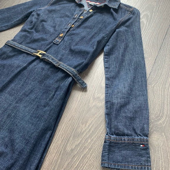 Tommy Hilfiger Jean Dress with Belt - Picture 6 of 8